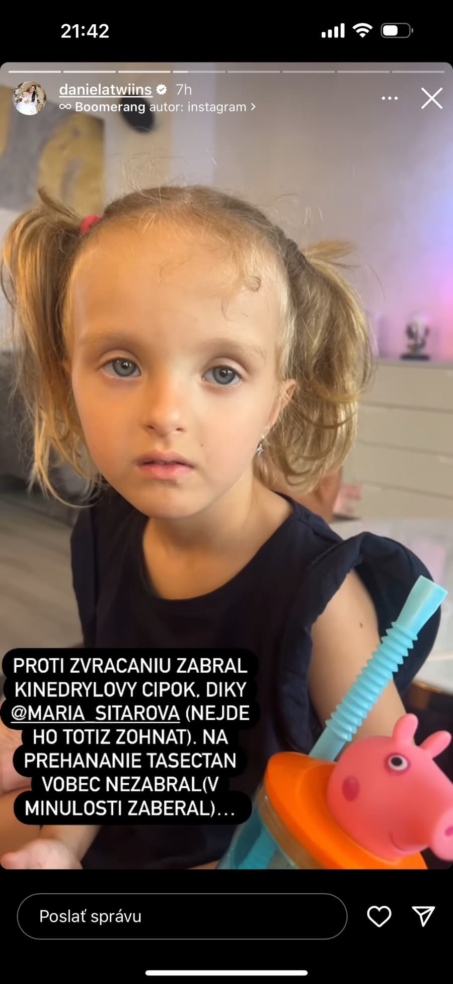 Linda prežíva ťažké chvíle.