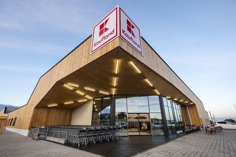 Udržateľná predajňa Kaufland.