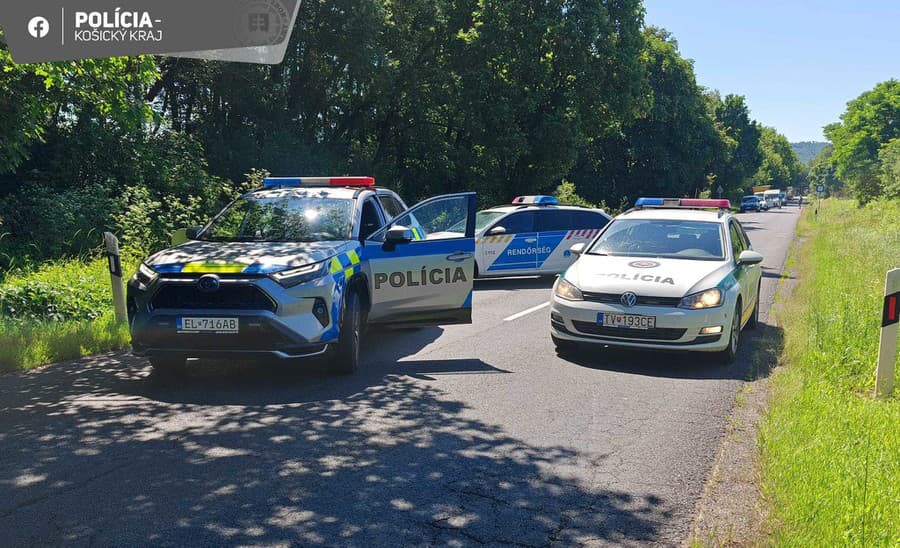 Slovenskí a maďarskí policajti