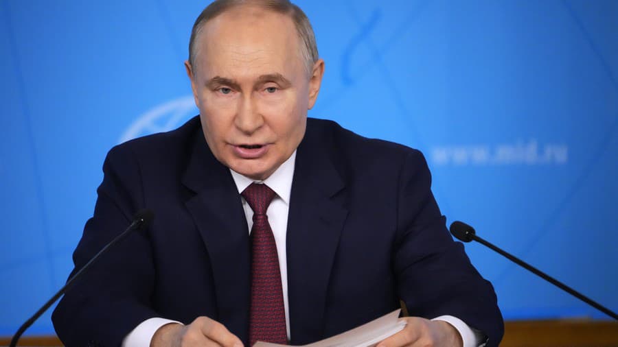 Ruský prezident Vladimir Putin.