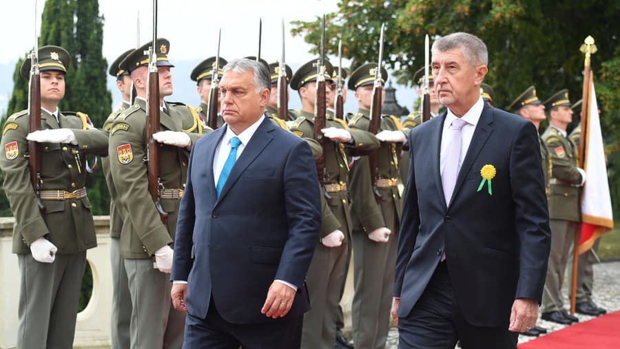 Babiš a Orbán v