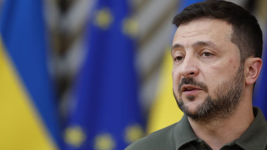 Ukrajinský prezident Volodymyr Zelenskyj