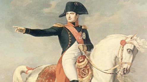 Napoleon Bonaparte.