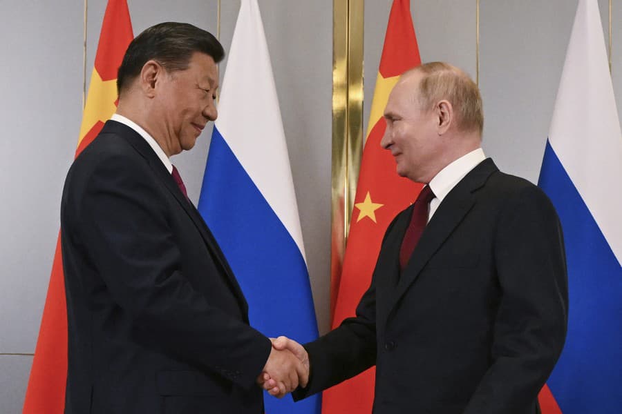 Vladimir Putin sa opäť stretol so Si Ťin-pchingom.
