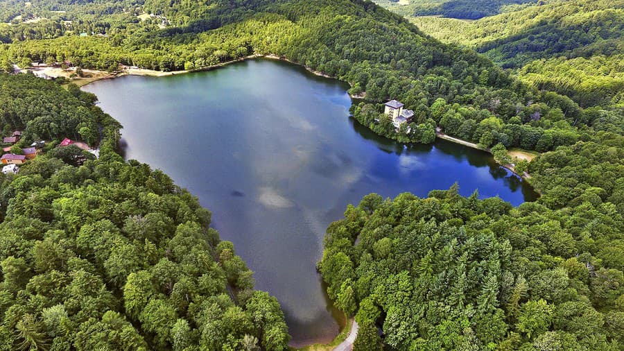 Počúvadlianske jazero (ilustr. foto)