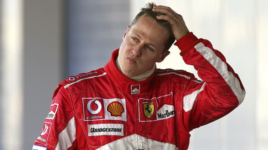 Legenda F1 Michael Schumacher.