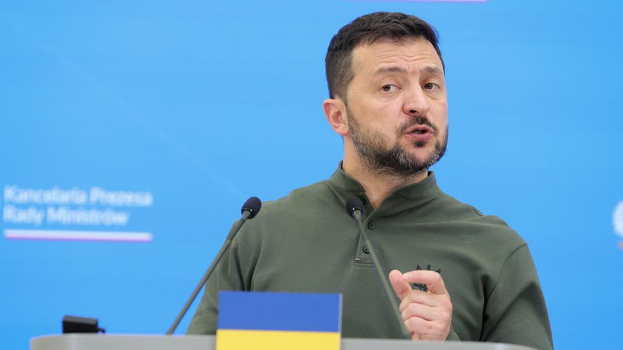 Ukrajinský prezident Volodymyr Zelenskyj