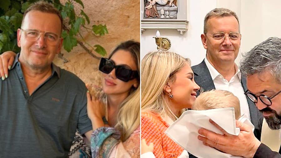 Kollár a Laura narodeniny spojili aj s krstom.