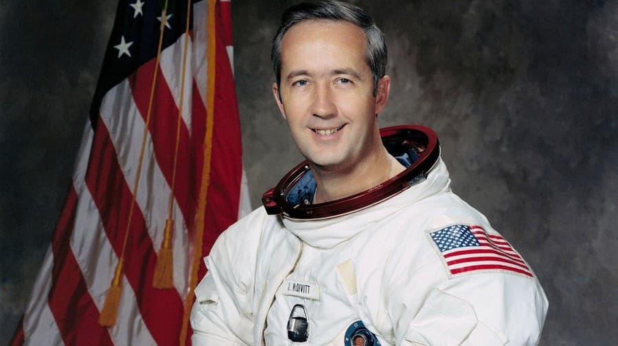 Astronaut Jim McDivitt