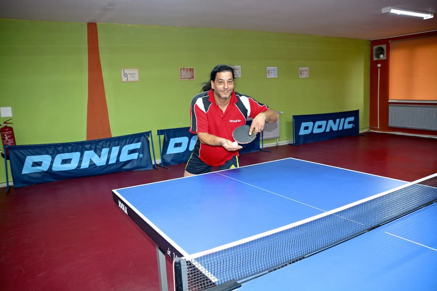Desperado sa pasuje medzi 10 najlepších hráčov pingpongu na východnom Slovensku. 