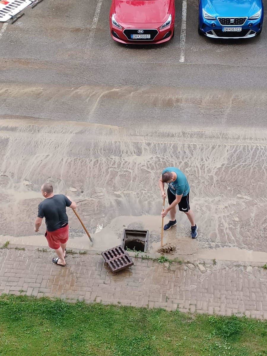 Najväčší problém robia dažďové