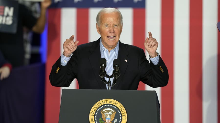 Americký prezident Joe Biden.