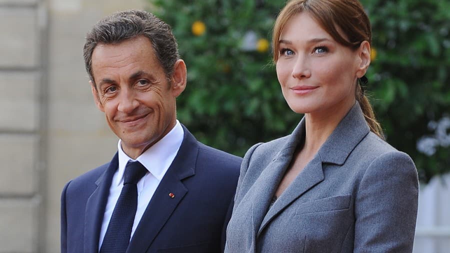 Carla Bruni a Nicolas