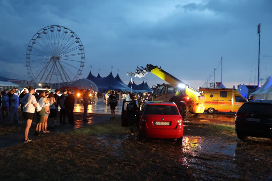 Festivalom Pohoda sa prehnala