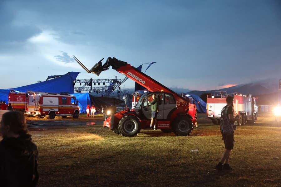 Festivalom Pohoda sa prehnala