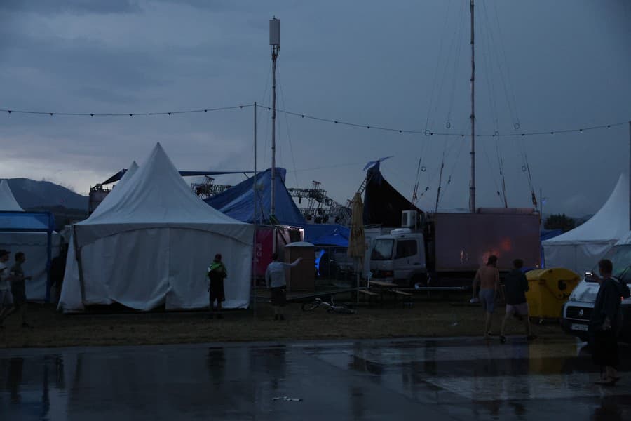 Festivalom Pohoda sa prehnala