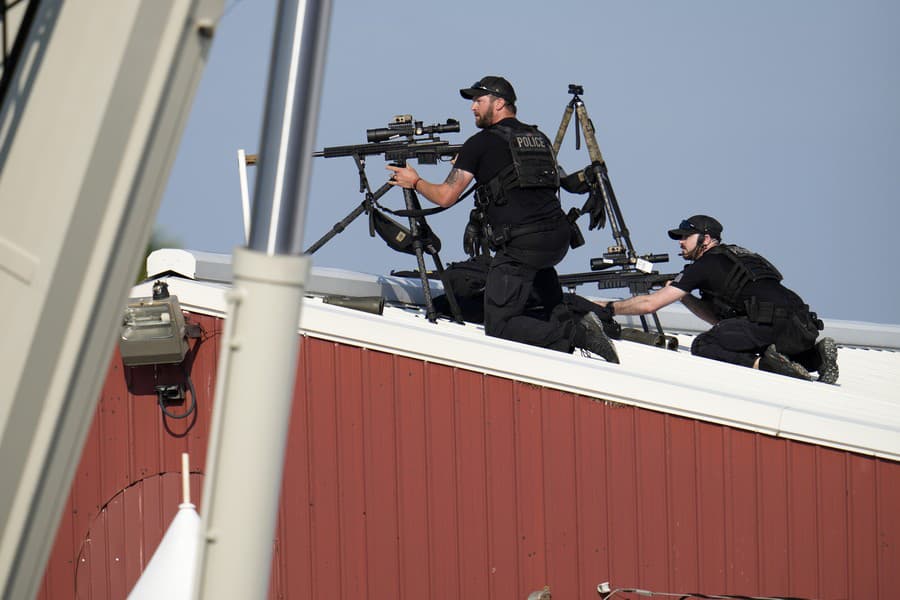 Policajní ostreľovači v akcii