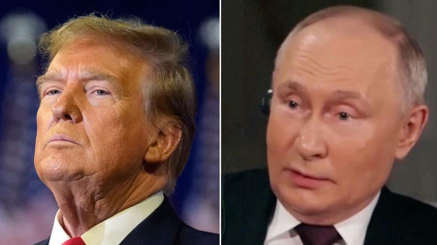 Donald Trump, Vladimir Putin.