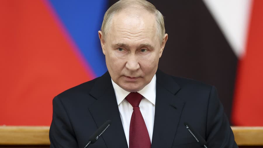 Ruský prezident Vladimir Putin.