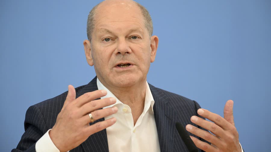 Nemecký kancelár Olaf Scholz.