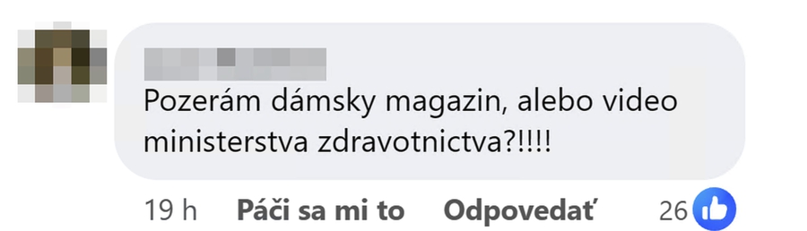 Príspevky šéfky rezortu zdravotníctva