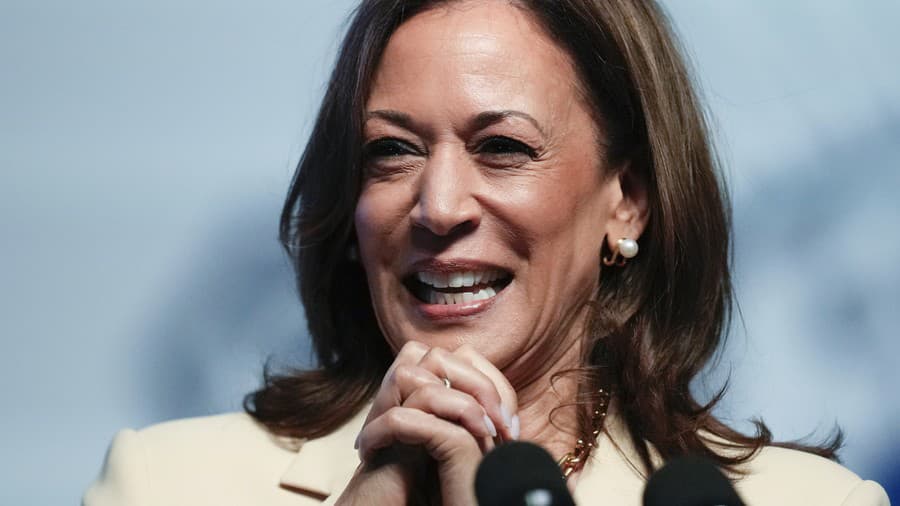 Americká viceprezidentka Kamala Harrisová.