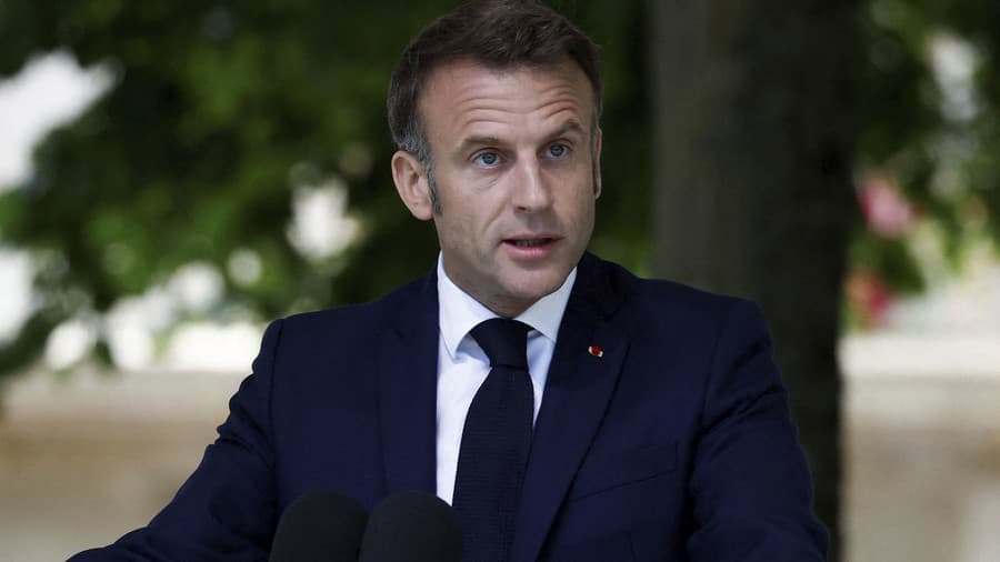 Francúzsky prezident Emmanuel Macron.