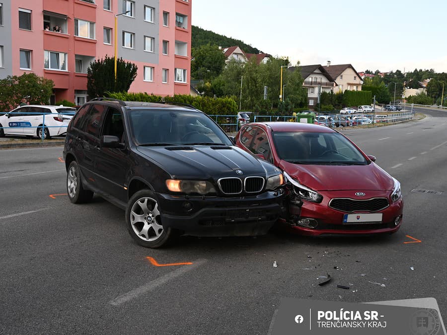 Vodiči spôsobili v Bojniciach a Kanianke nehody pod vplyvom alkoholu