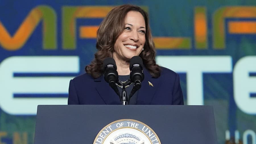 Americká viceprezidentka Kamala Harrisová