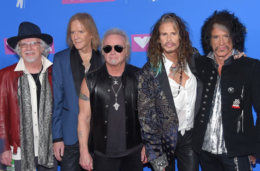 Americká rocková skupina Aerosmith