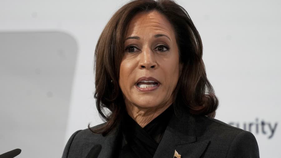 Americká viceprezidentka Kamala Harrisová.