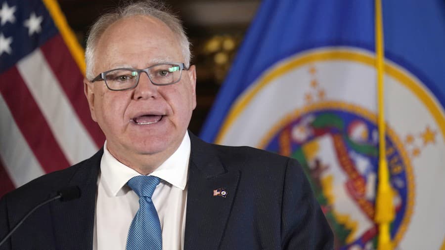 Guvernér Minnesoty Tim Walz