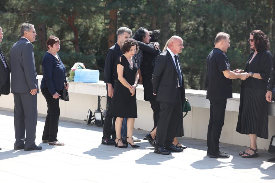 Posledná rozlúčka s Danielom Mikletičom. 