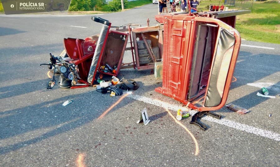 Muž na elektrickej trojkolke zomrel po zrážke s nákladiakom. 