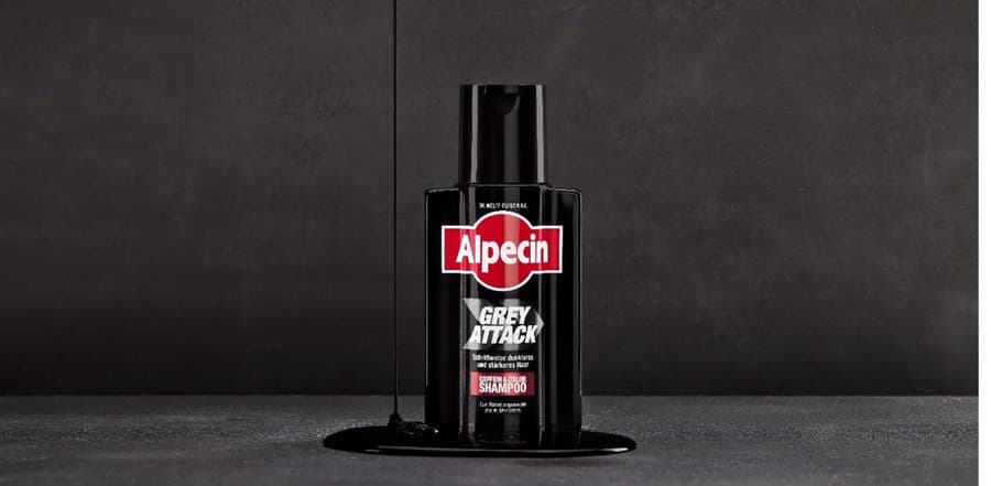 Alpecin Grey Attack na trhu nemá konkurenta. 