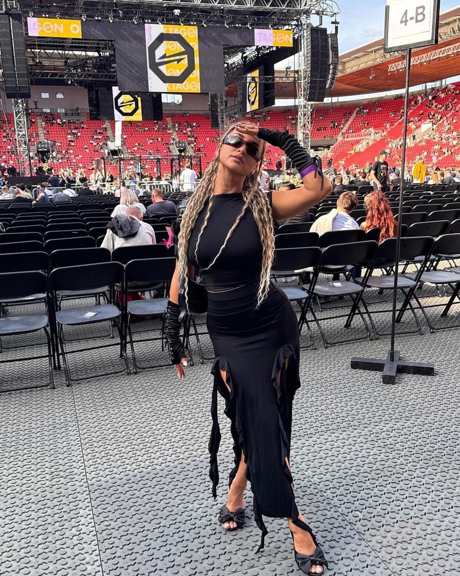 Influencerka a tanečnica Cynthia Tóthová.