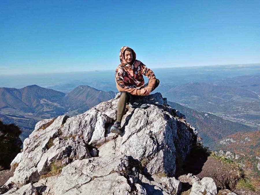 Radek zbožňoval hory a turistiku.