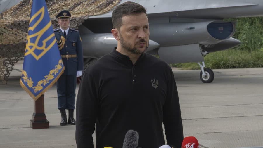 Ukrajinský prezident Volodymyr Zelenskyj