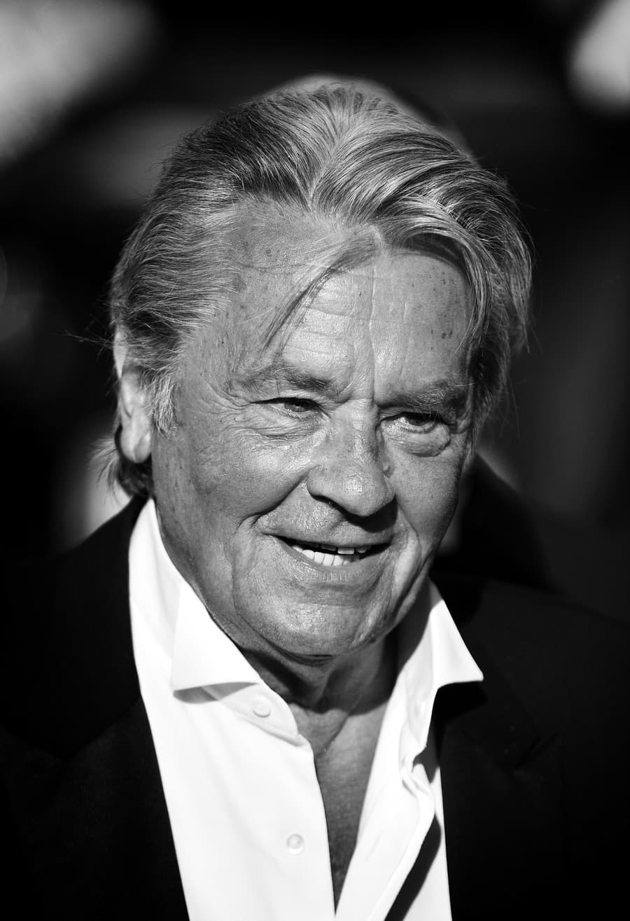 Francúzsky herec Alain Delon