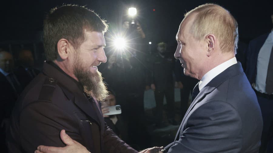 Čečenský vodca Ramzan Kadyrov