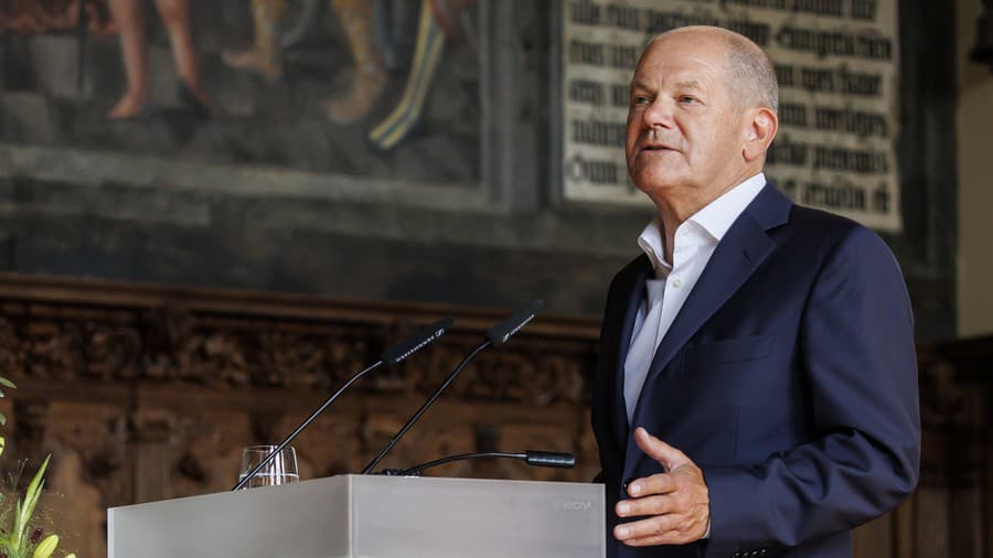 Nemecký kancelár Olaf Scholz.