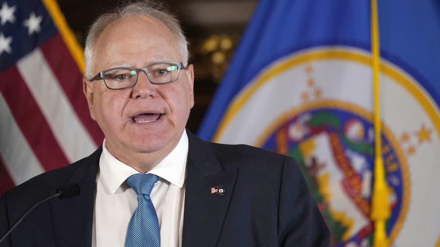 Guvernér Minnesoty Tim Walz