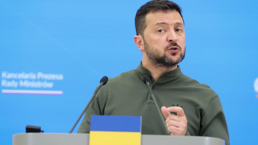 Ukrajinský prezident Volodymyr Zelenskyj