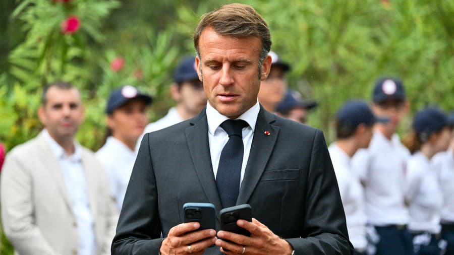 Francúzsky prezident Emmanuel Macron.