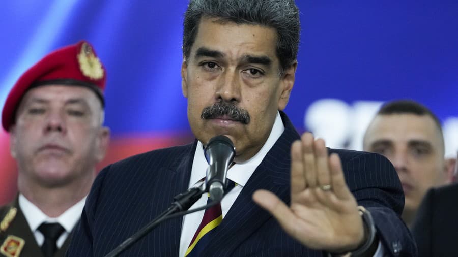 Venezuelský prezident Nicolás Maduro.