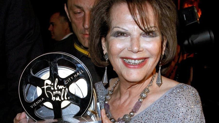 Herečka Claudia Cardinale. Na