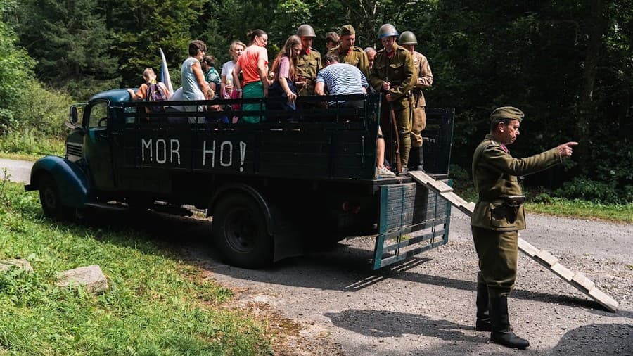 Počas otvorenia prevážali návštevníkov