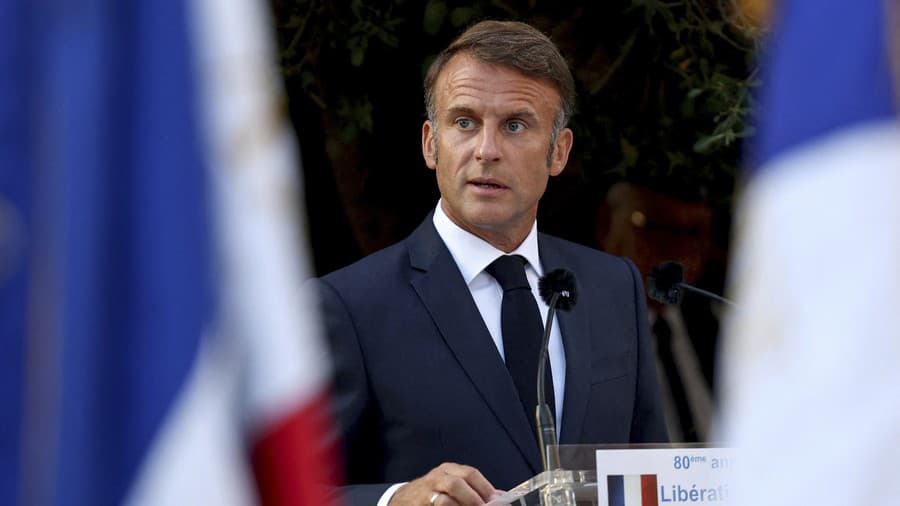 Francúzsky prezident Emmanuel Macron.