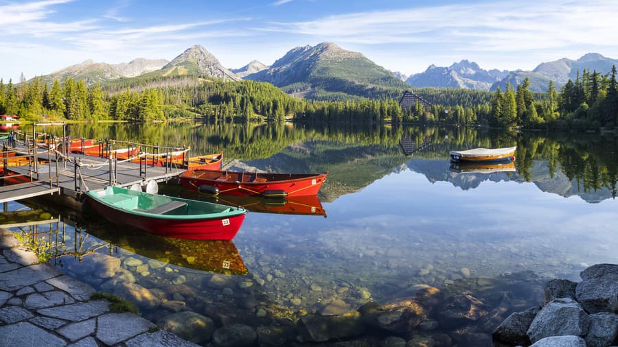 Štrbské pleso. 