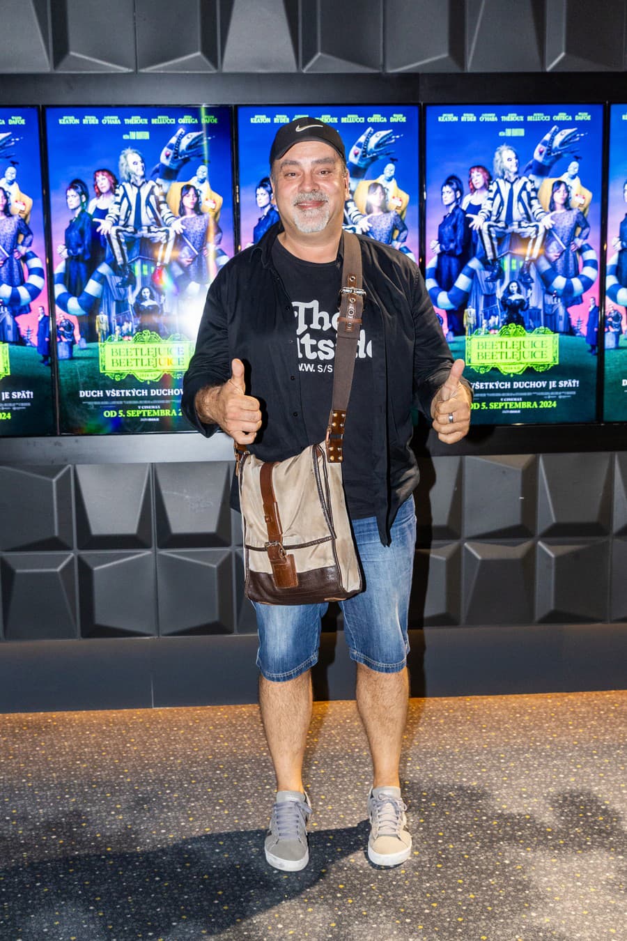 Premiéra filmu Beetlejuice Beetlejuice: Na snímke Sväťo Malachovský.
